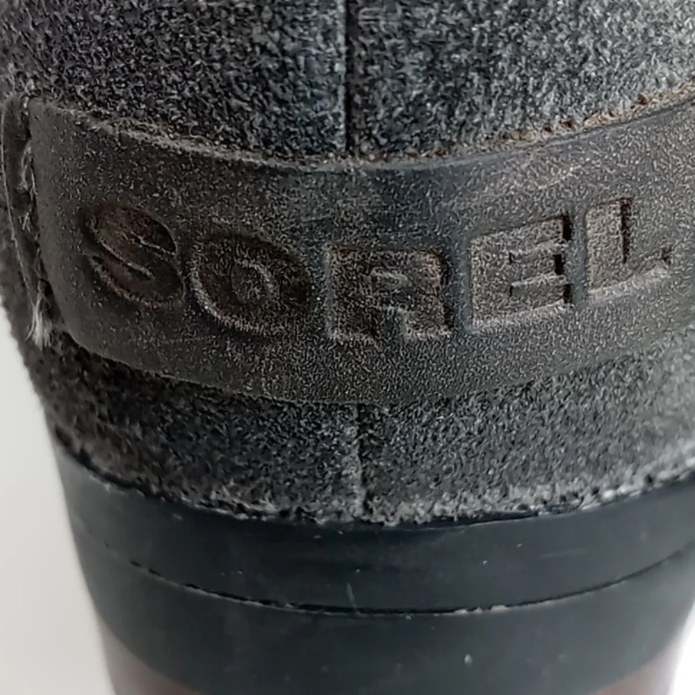 Sorel -Lolla II-Leather Waterproof Knee High Boots - Quarry Grey - size 7. NWOT